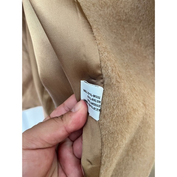 Forecaster Tan Peacoat Size:12 - Picture 7 of 9